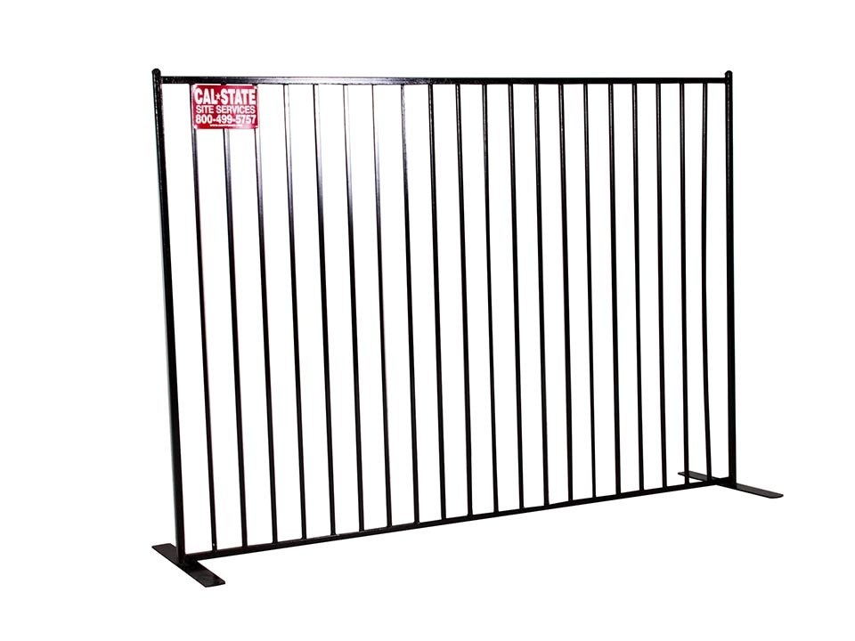cal-state iron fence rental 05